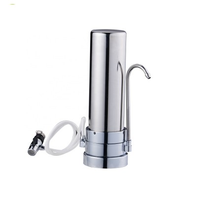 so safe 10 Inch stainless steel countertop ceramic kitchen water filter